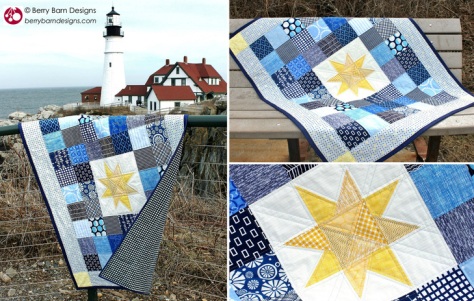 A favorite baby quilt by Berry Barn Designs.