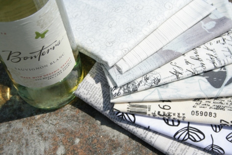 wine and fabric pairing sauvignon blanc and low volumes