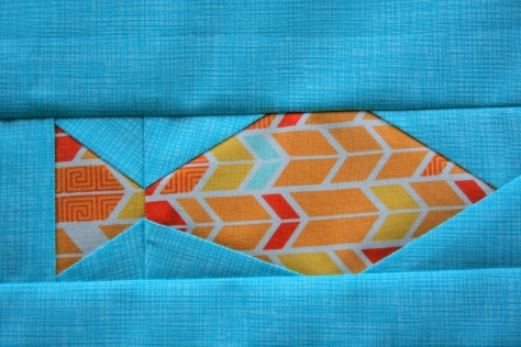 paper pieced fish pattern