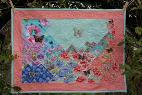 butterfly garden quilt