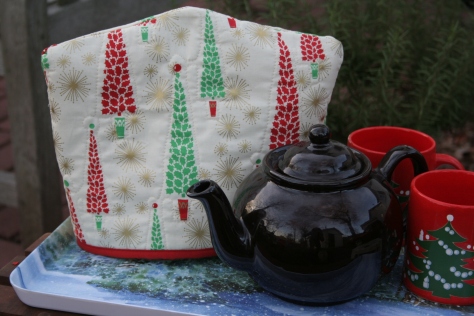 Reversible tea cozy christmas