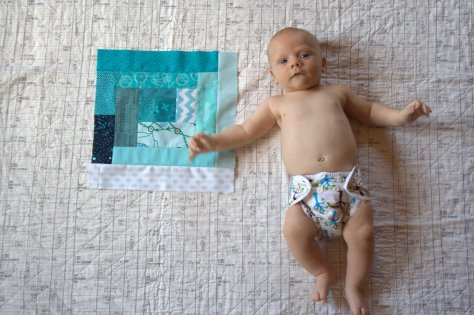 Finn 3 months old quilt