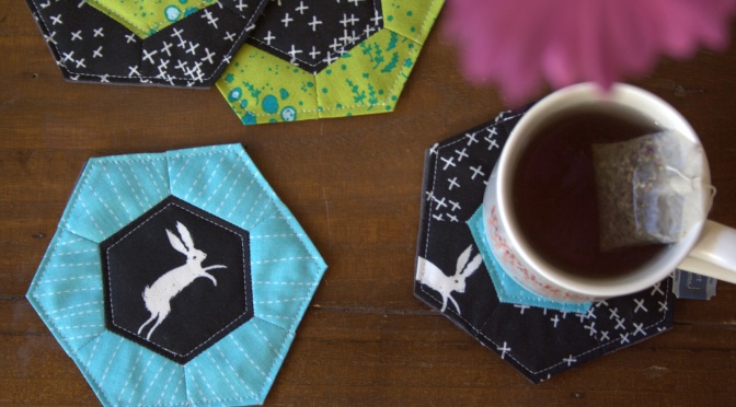 A Quick Gift: EPP Rose Star Coasters {Sizzix Tutorial}