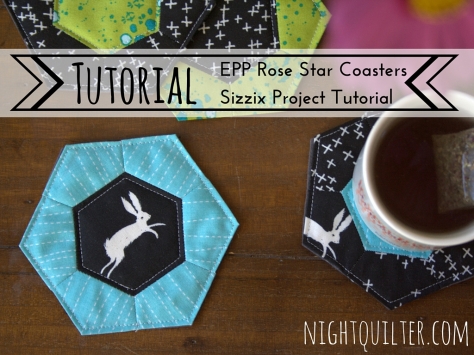Sizzix Tutorial- EPP Rose Star Coasters