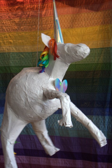 rainbow unicorn pinata