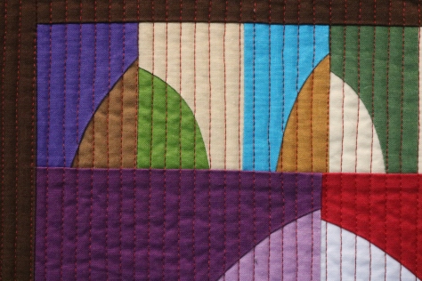 arches modern quilt quiltcon 2017 