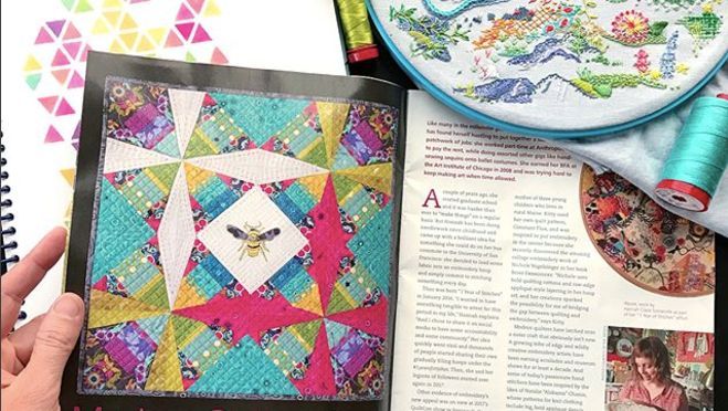 Embroidery & Modern Quilting Feature