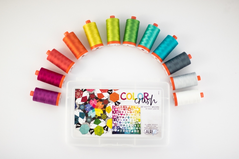 Aurifil Color Crush Thread Collection Release